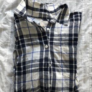 Jcrew plaid button down